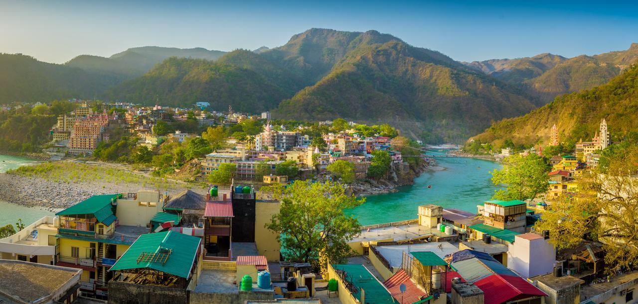 Skyard Rishikesh, Laxman Jhula Hostel Bagian luar foto