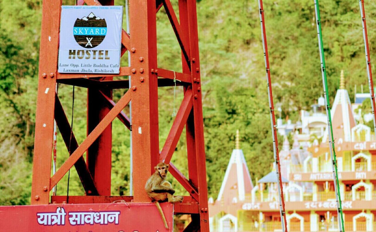 Skyard Rishikesh, Laxman Jhula Hostel Bagian luar foto